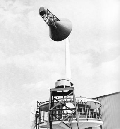 Project Apollo, Program Introduction – Part 2 2 One-Third Scale Mock-Up Of Apollo Spacecraft Is Mounted On A Range Rotator At The Collins Antenna Division In Dallas.