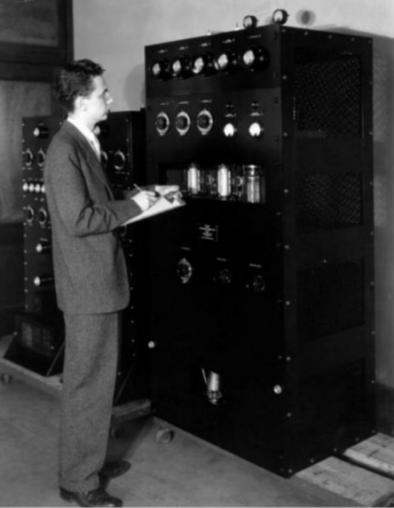 Arthur Collins Taking Meter Readings