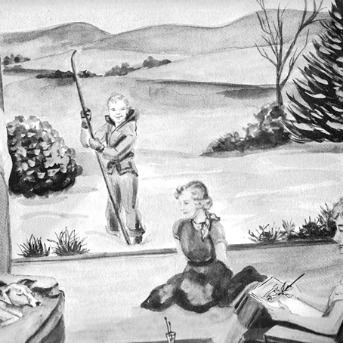 Peg Collins Christmas Card
