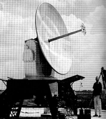 Space Probe Communication 1 Dish Antenna At The Down-Range Station At Mayaguez, Puerto Rico