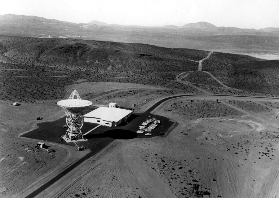 Space Probe Communication 3 Goldstone Antenna