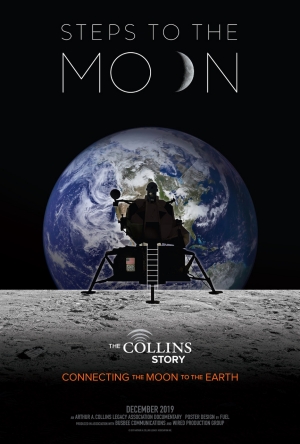 Steps To The Moon Poster