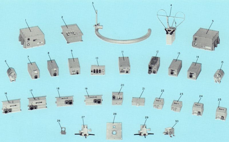 Voice from Space 3 Mercury Capsule Communication Subsystem Equipment